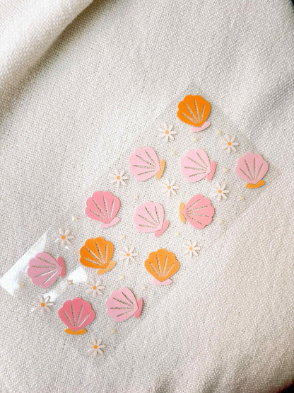 Coquillage rose et orange