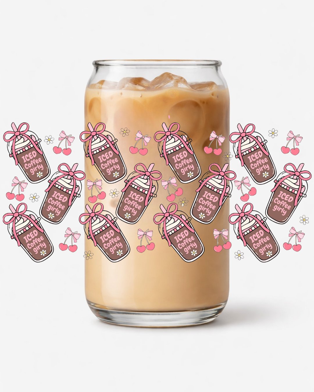 ICED coffee girly