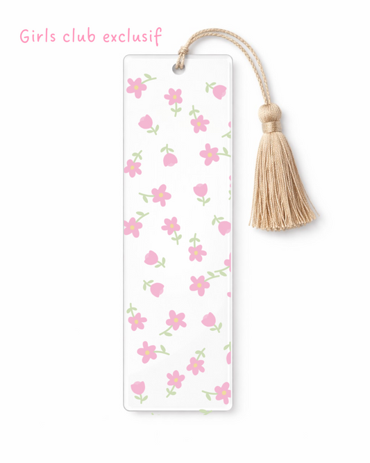 Champ de fleurs signet