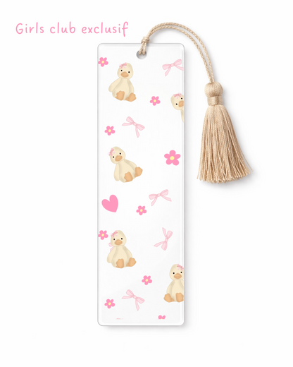 Canards coquets signent