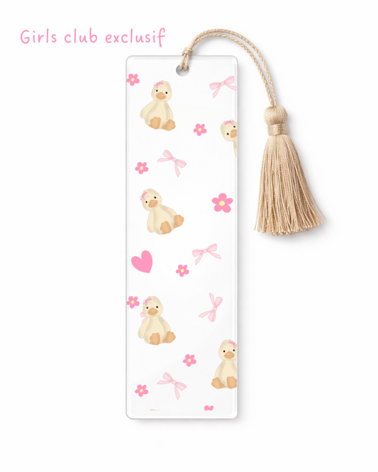 Canards coquets signent