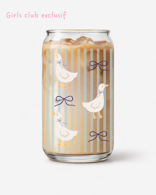 Oies de printemps (Bleu)