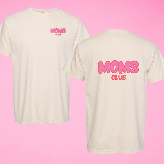 T-shirt- Moms club fête des mères