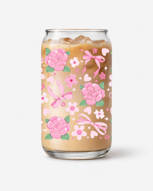 Fleurs coquettes et boucles